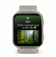 Venu X1 - GPS - Soft Gold with Titanium Caseback and French Grey Nylon Band - 010-02980-09 - Garmin 